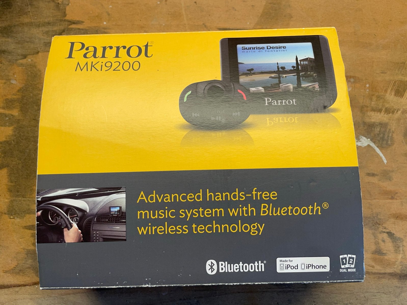 Parrot MKi9200 Bluetooth Carkit met Extra Aansluitkabel, Auto diversen, Verzenden, Gebruikt