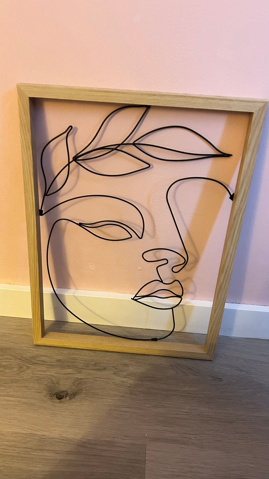 Wandschilder kunst, Ophalen of Verzenden, Zo goed als nieuw