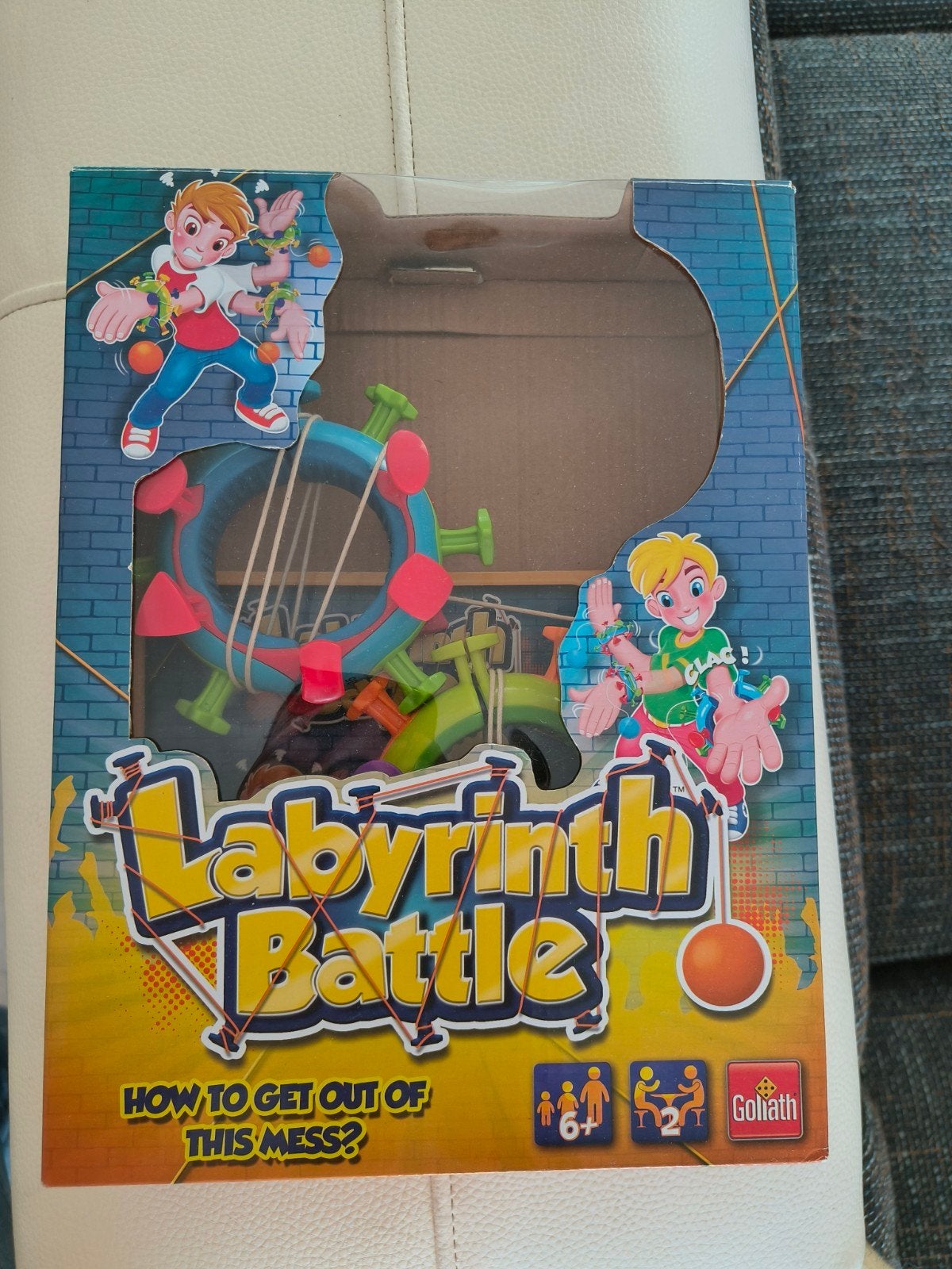 Labyrinth Battle Ontsnap uit de handboeien nieuw, Een of twee spelers, Ophalen of Verzenden, Nieuw, Goliath