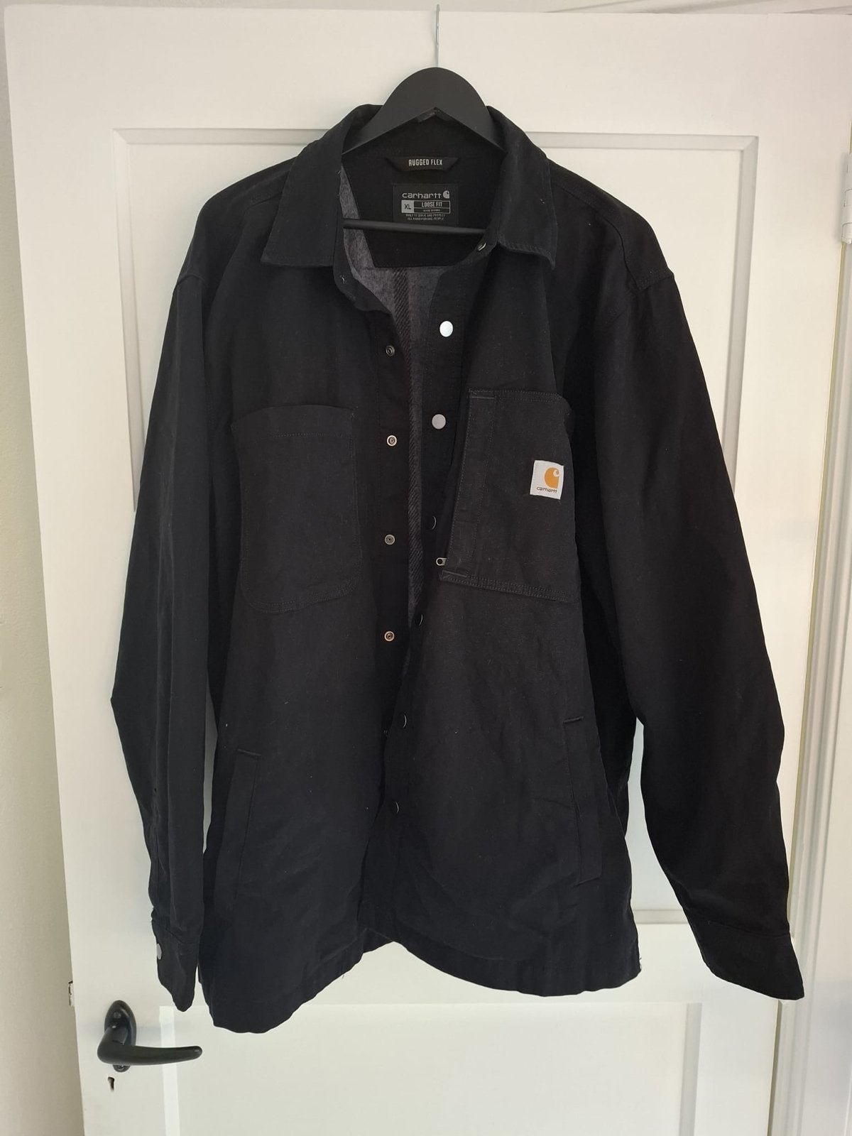 Carhartt Rugged Flex Shirt Maat XL - Zo goed als nieuw, Ophalen of Verzenden, Zo goed als nieuw, Maat 56/58 (XL), Zwart