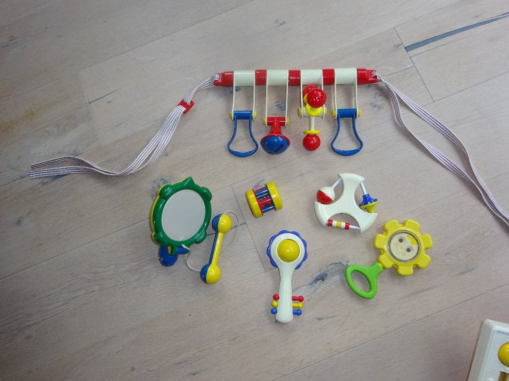 set retro baby speelgoed Fisher Price, Ophalen of Verzenden, Gebruikt, Speelset