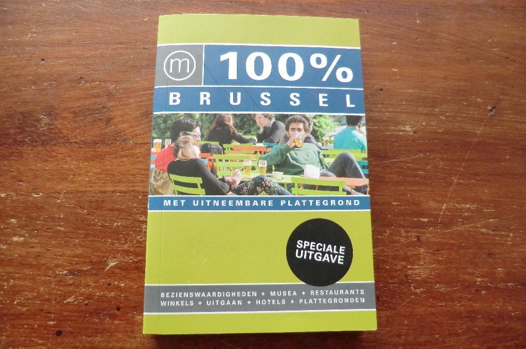 reisgids - 100% Brussel - Liesbeth Pieters / 6 wandelingen, Ophalen of Verzenden, Reisgids of -boek, Benelux, Gelezen