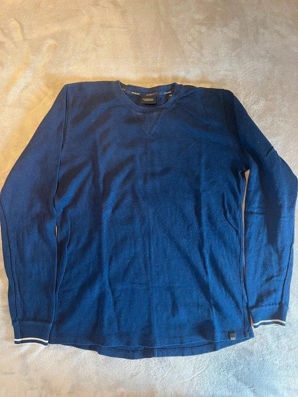 Scotch & Soda jongenssweater blauw maat 16/176, Ophalen of Verzenden, Zo goed als nieuw, Jongen, Trui of Vest