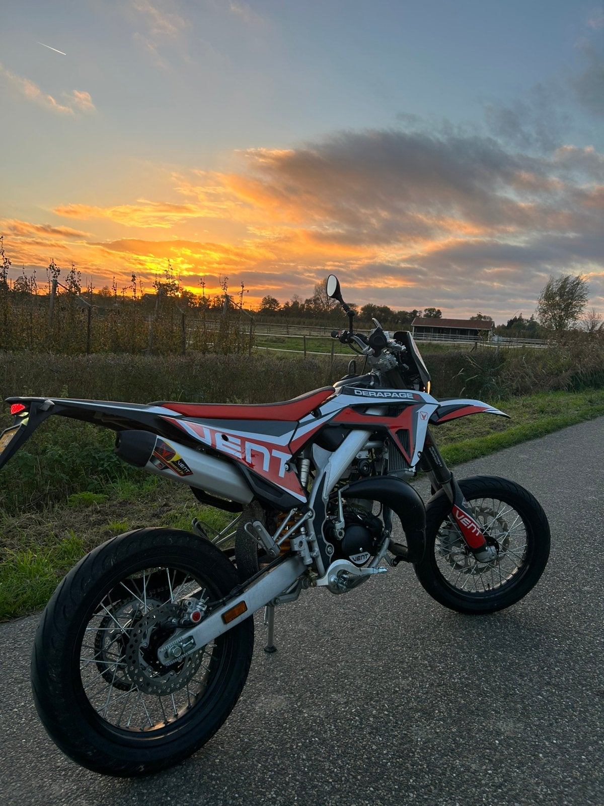 Vent Derapage RR, Nieuw, 50 cc, 5 versnellingen, Ophalen