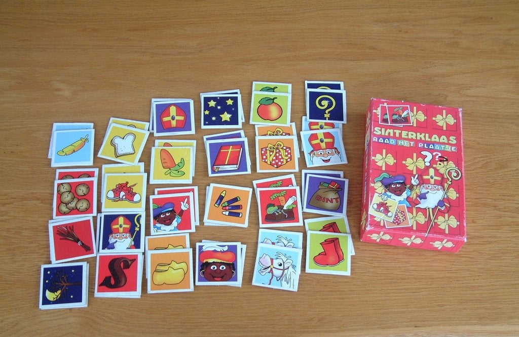Memory spel Sinterklaas Raad het plaatje, Ophalen of Verzenden