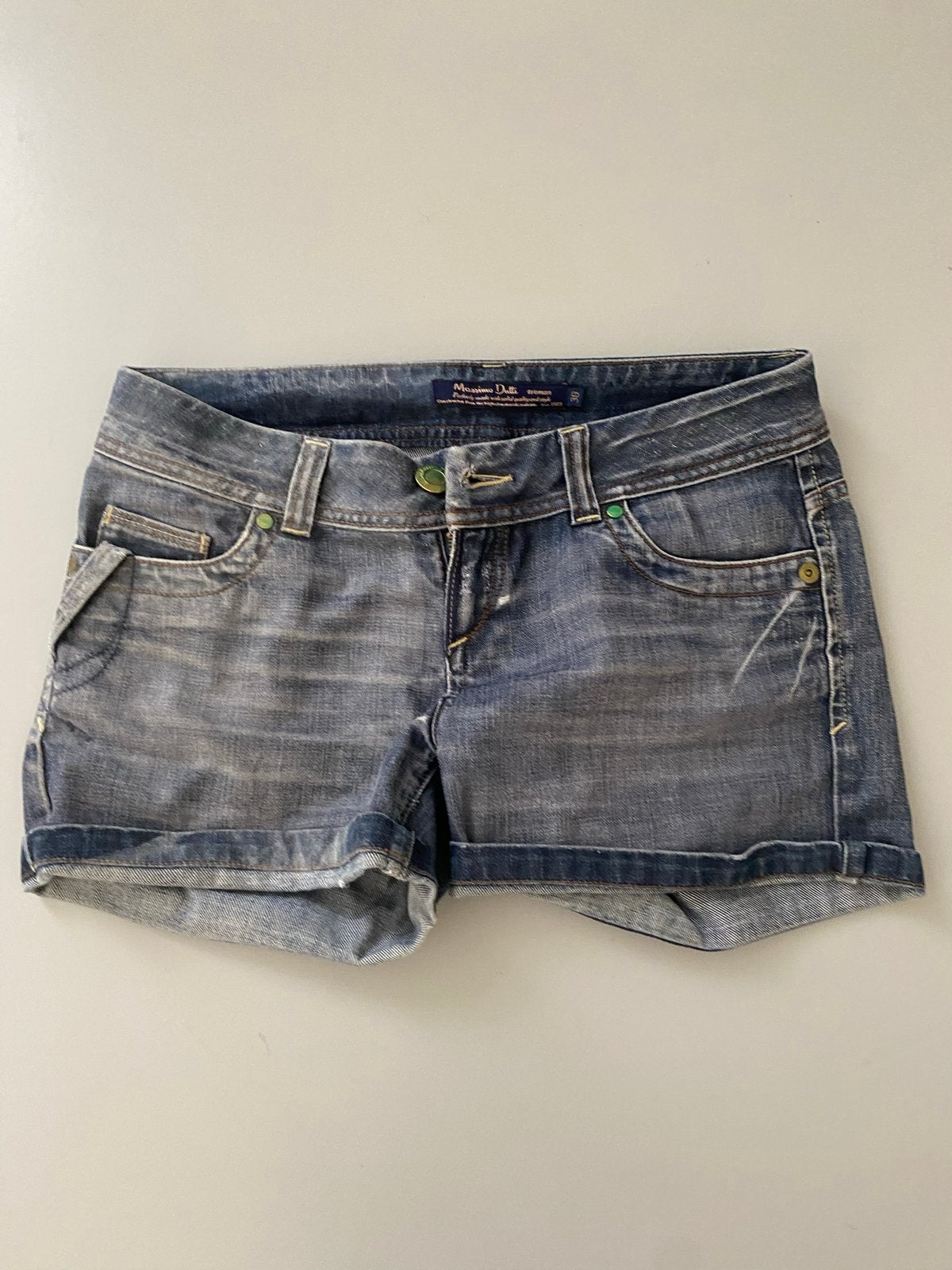 Massimo Dutti spijkerbroek shorts maat 38, Maat 38/40 (M), Kort, Blauw, Ophalen of Verzenden