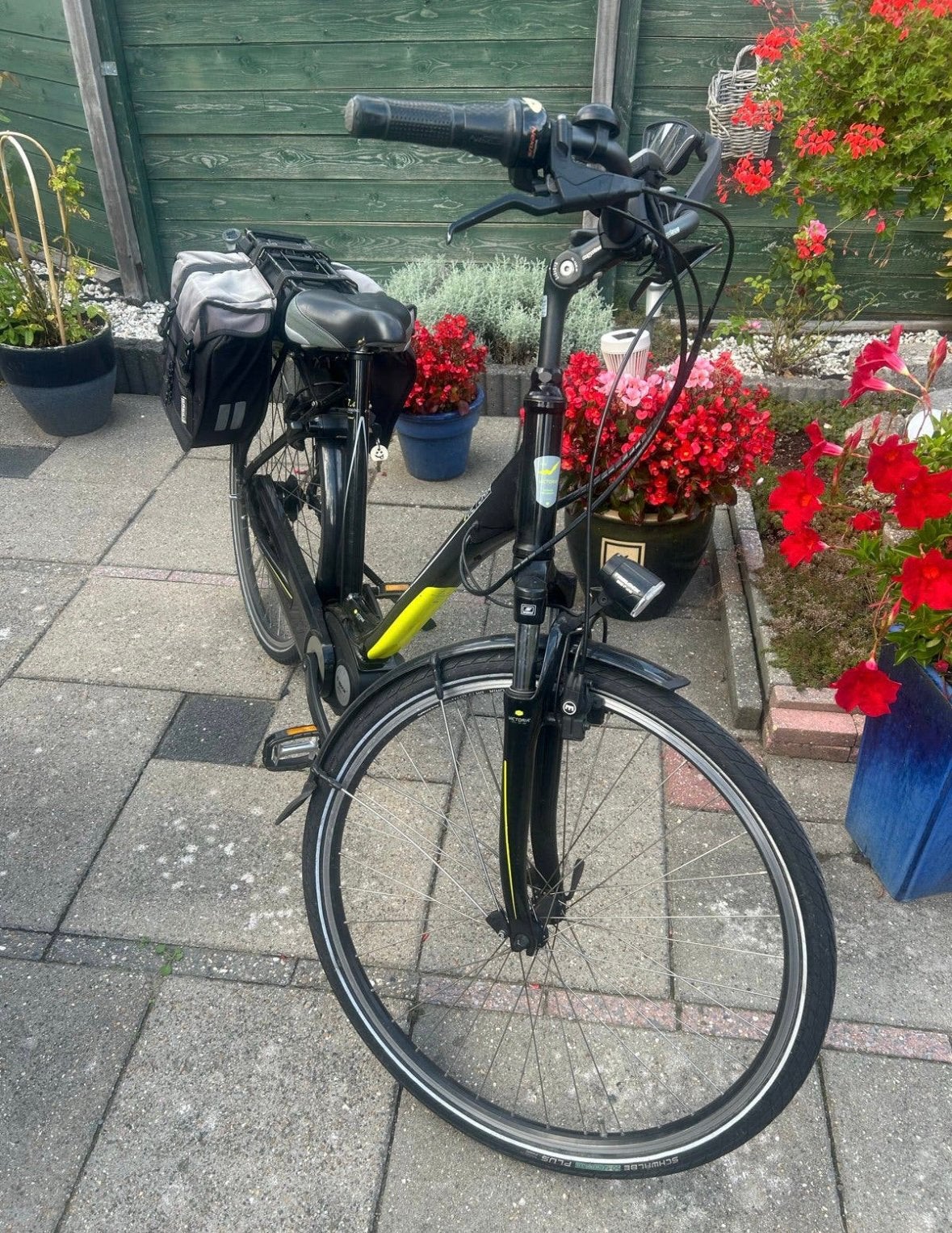 Victoria eTrekking 7.4 E-Bike met nieuwe Bosch motor en accu, Fietsen en Brommers, Gebruikt, 51 tot 55 cm, 50 km per accu of meer