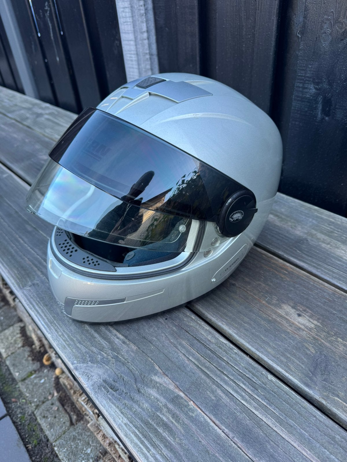 Brommer/scooter helm, Ophalen of Verzenden, Zo goed als nieuw