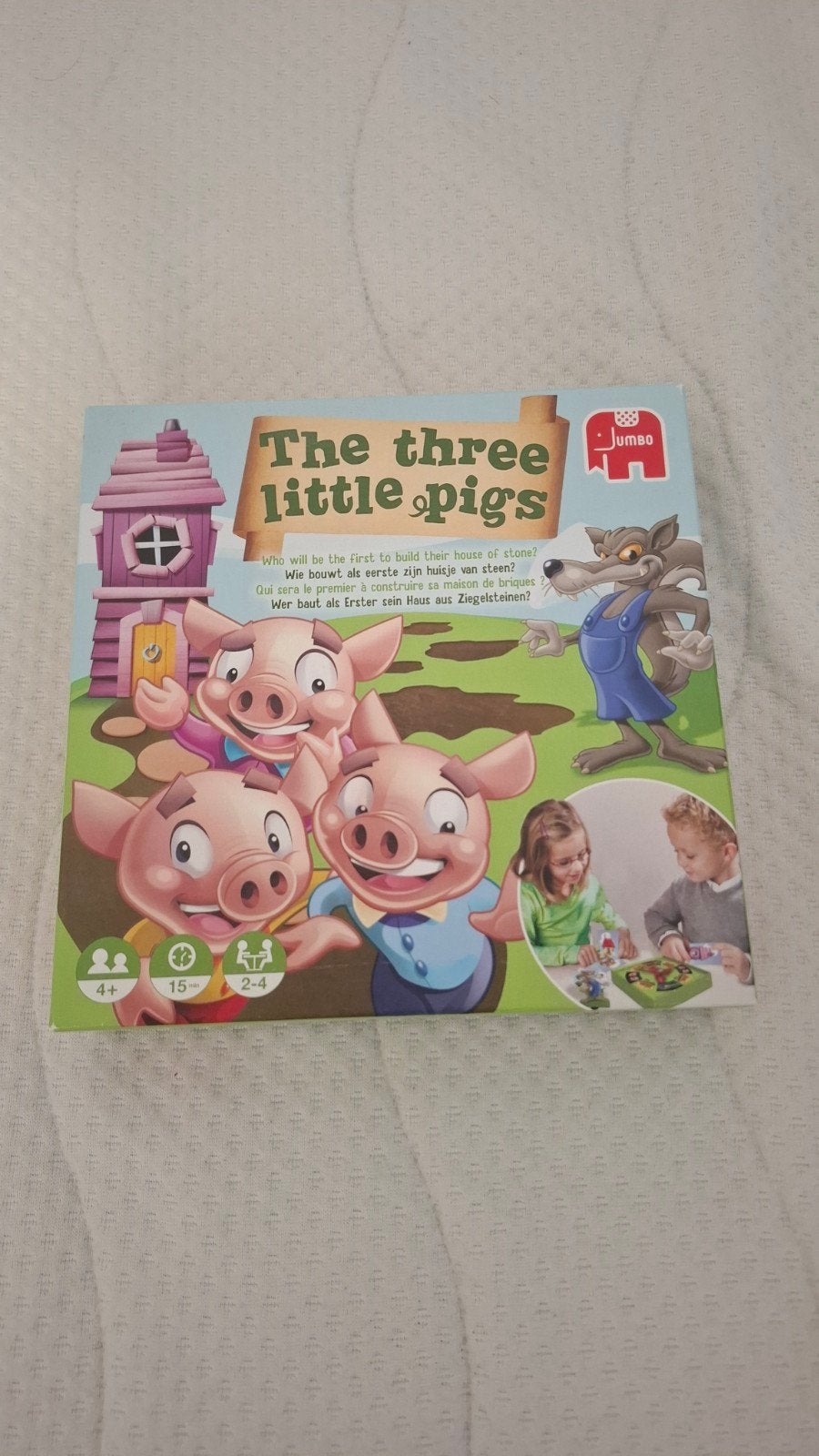 Jumbo The Three Little Pigs Bordspel - Nieuw, Een of twee spelers, Ophalen of Verzenden, Nieuw, Jumbo