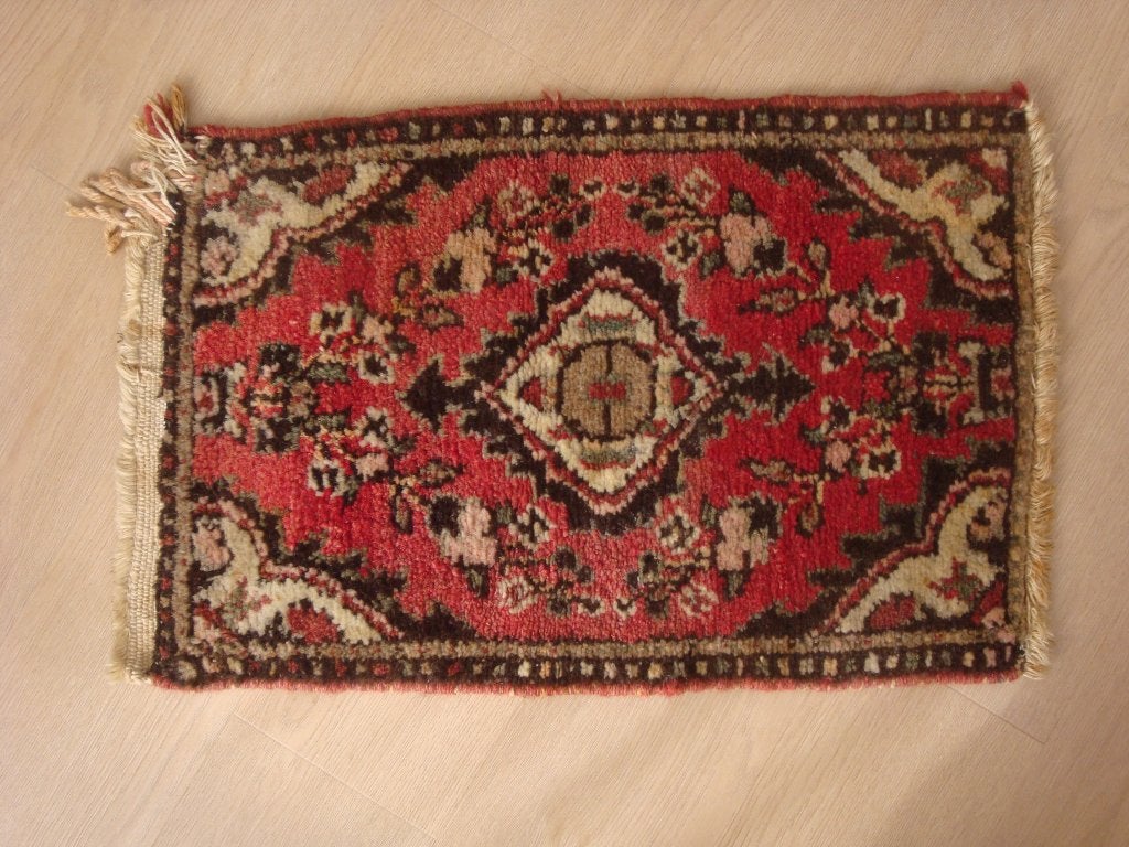 Vintage persje sierkleedje kleedje, Huis en Inrichting, Stoffering | Tapijten en Kleden, Minder dan 50 cm, Gebruikt, 50 tot 100 cm