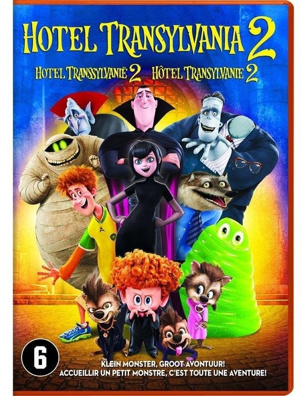DVD - Hotel Transylvania 2 (2015), Animatie, Amerikaans, Ophalen of Verzenden, Zo goed als nieuw