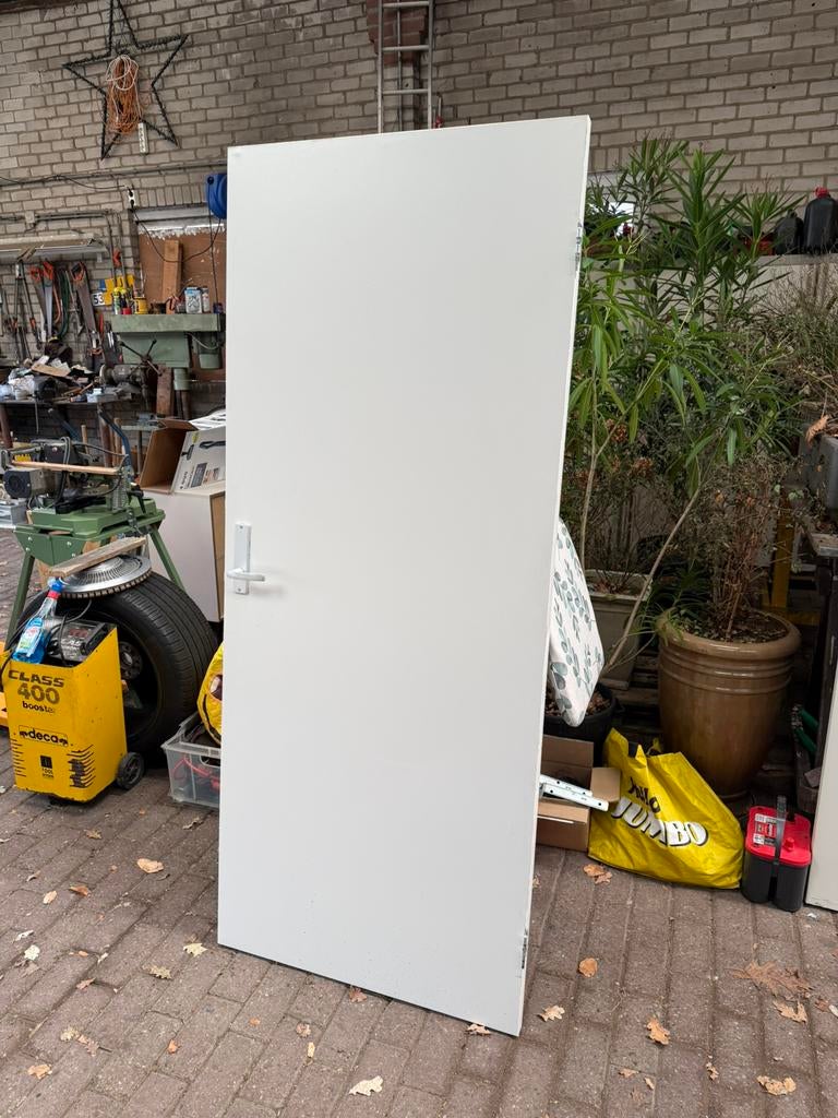 Binnendeur 202 x 83, Ophalen, Radiator, Zo goed als nieuw, 60 tot 150 cm