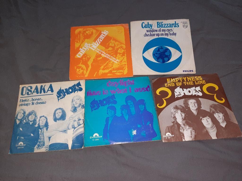 16X SINGLE OUDE NEDERPOP, Ophalen, Gebruikt, Pop