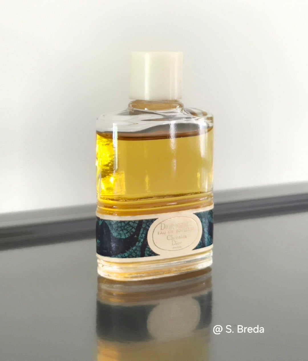 Christian Dior - Dioressence - Vintage Eau de Toilette 10 ml, Ophalen of Verzenden, Zo goed als nieuw, Miniatuur, Gevuld