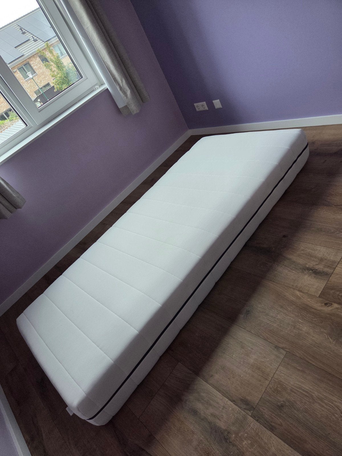 mooi matras, Ophalen, 90 cm, Eenpersoons, Zo goed als nieuw