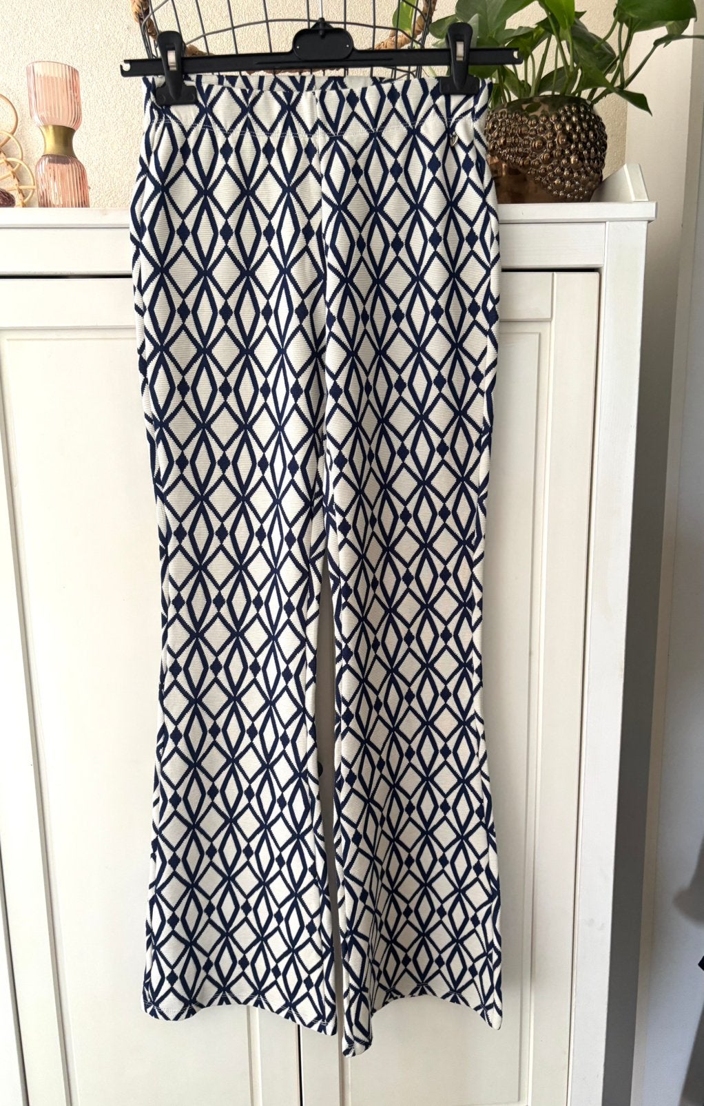 Cotton Club flared legging maat S, Blauw, Ophalen of Verzenden, Zo goed als nieuw, Maat 36 (S)