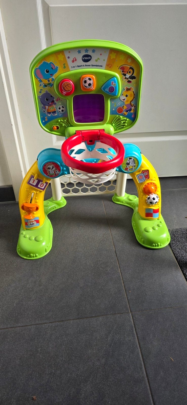 VTech 3-in-1 Sport & Scoor Speelplaats, Ophalen, Zo goed als nieuw, 6 maanden tot 2 jaar