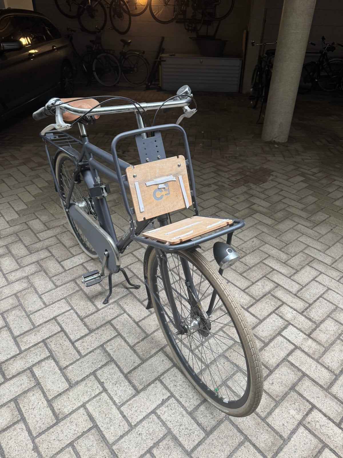 Cortina U4 herenfiets 28 inch frame 60 cm transportfiets, Fietsen en Brommers, 56 cm of meer, Ophalen of Verzenden, Gebruikt, Versnellingen