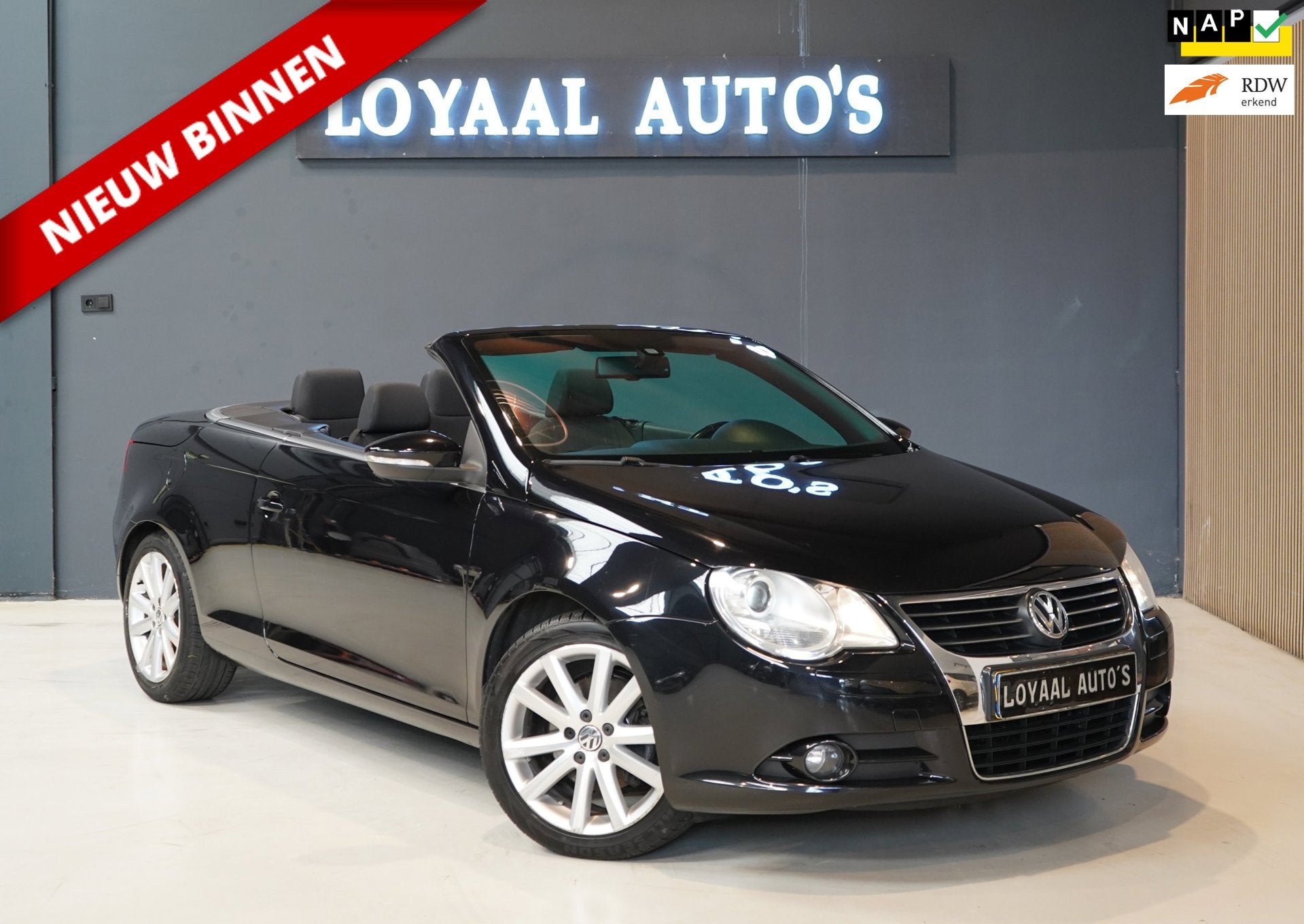 Volkswagen Eos 1.4 TSI Highline BlueMotion | SCHUIFDAK | NAP, Voorwielaandrijving, Stof, Gebruikt, 4 cilinders