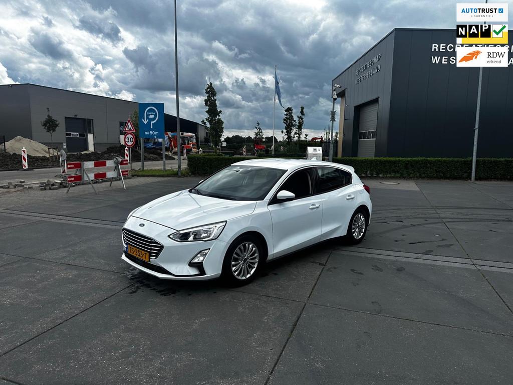 Ford Focus 1.5 EcoBlue Titanium Business Clima.Navi, 1263 kg, Gebruikt, 4 cilinders, Wit