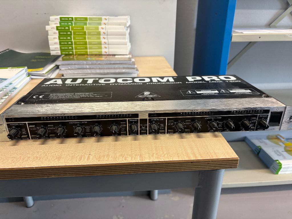 Compressor-limiter Behringer MDX 1400, Muziek en Instrumenten, Ophalen, Gebruikt, Delay of Echo