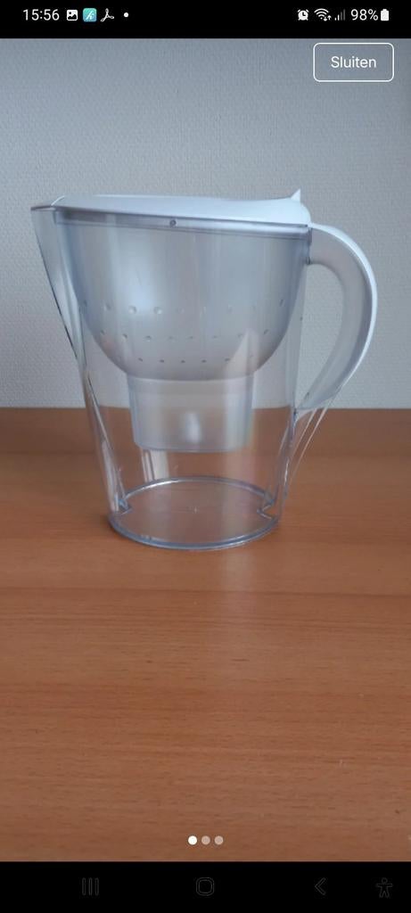 Brita Marella XL waterfilterkan 3,5 liter, Huis en Inrichting, Keuken | Keukenbenodigdheden, Gebruikt, Ophalen of Verzenden