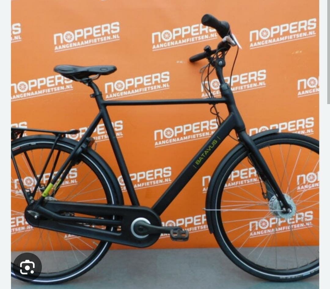 Batavus Fonk 3 Herenfiets - Stijlvol en Praktisch, Fietsen en Brommers, Ophalen, Gebruikt, Velgrem, Versnellingen