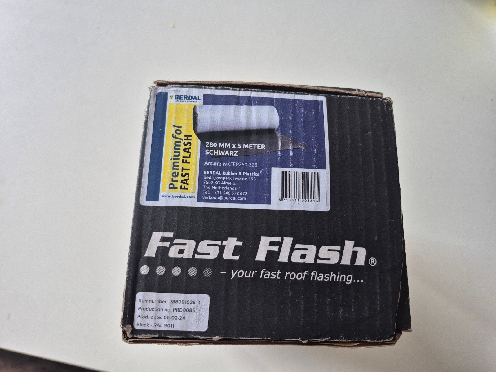 Fast Flash loodvervanger zelfklevend, Overige materialen, Zwart, Ophalen of Verzenden, Zo goed als nieuw