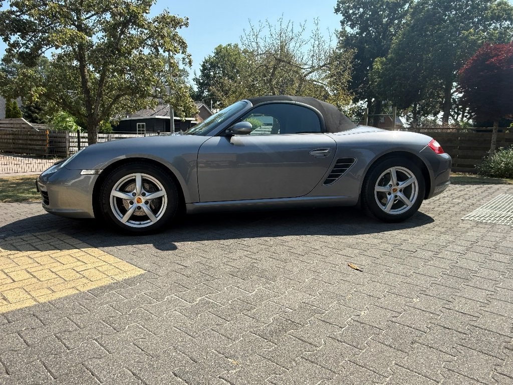 Originele Porsche breedset 17inch Boxter Cayman. Nette set, Ophalen, Gebruikt, Banden en Velgen, 17 inch
