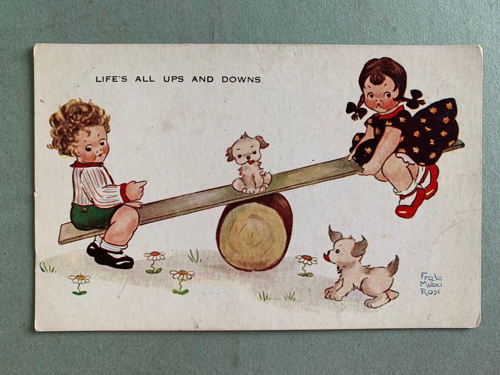 Life’s all ups and downs - Mabel Rose, Ophalen of Verzenden, 1920 tot 1940, Ongelopen, Kinderen