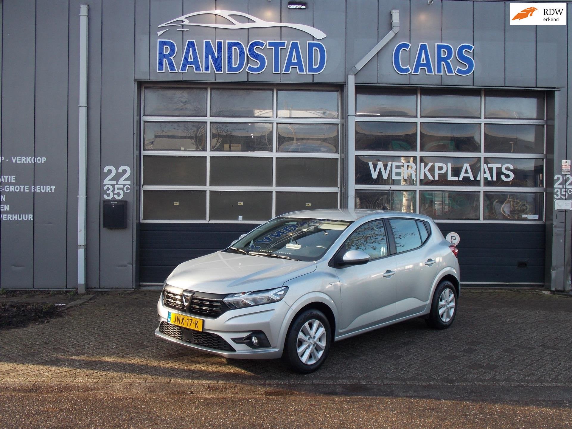 Dacia SANDERO 1.0 TCe 90 Expression Airco Camera Elek Pakket, Voorwielaandrijving, Gebruikt, 980 kg, Elektrische ramen