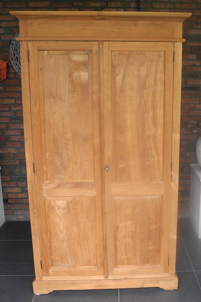 teakhouten computerkast, Ophalen, Gebruikt, 70 tot 120 cm, Teakhout