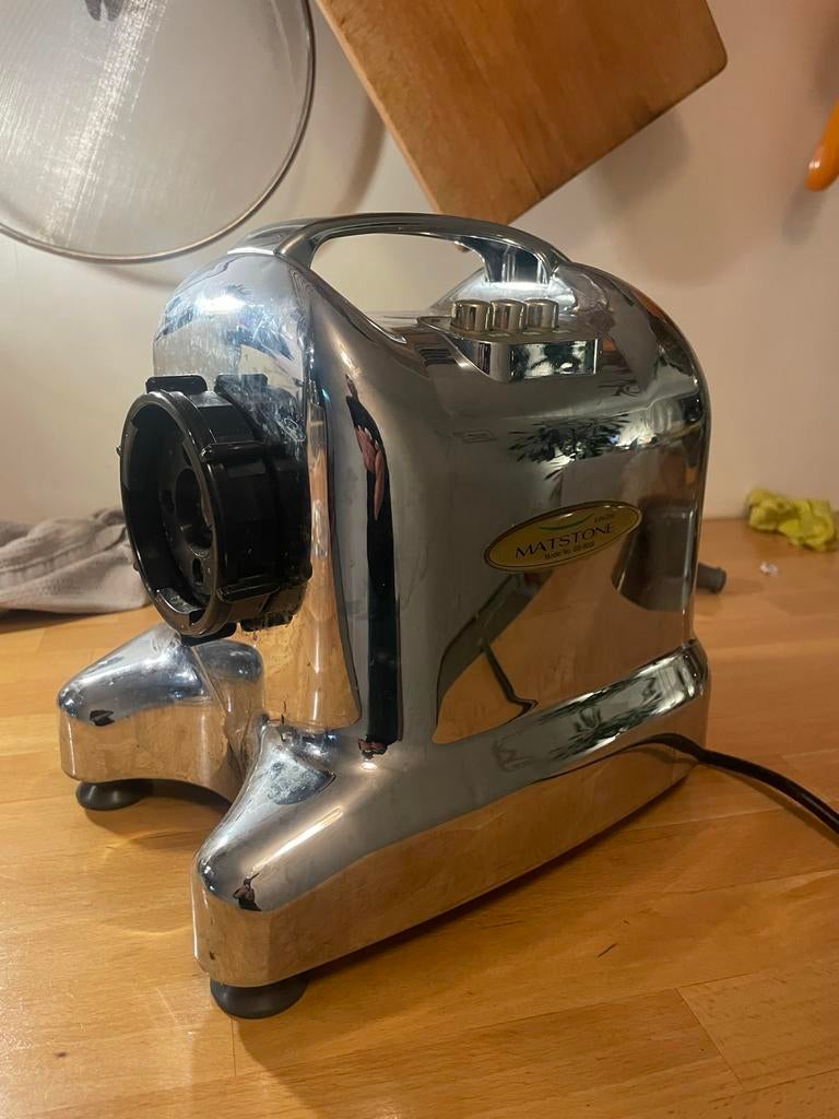 Matstone 6-in-1 Slowjuicer - Weinig gebruikt, Witgoed en Apparatuur, Ophalen, Gebruikt, Elektrisch, Slowjuicer