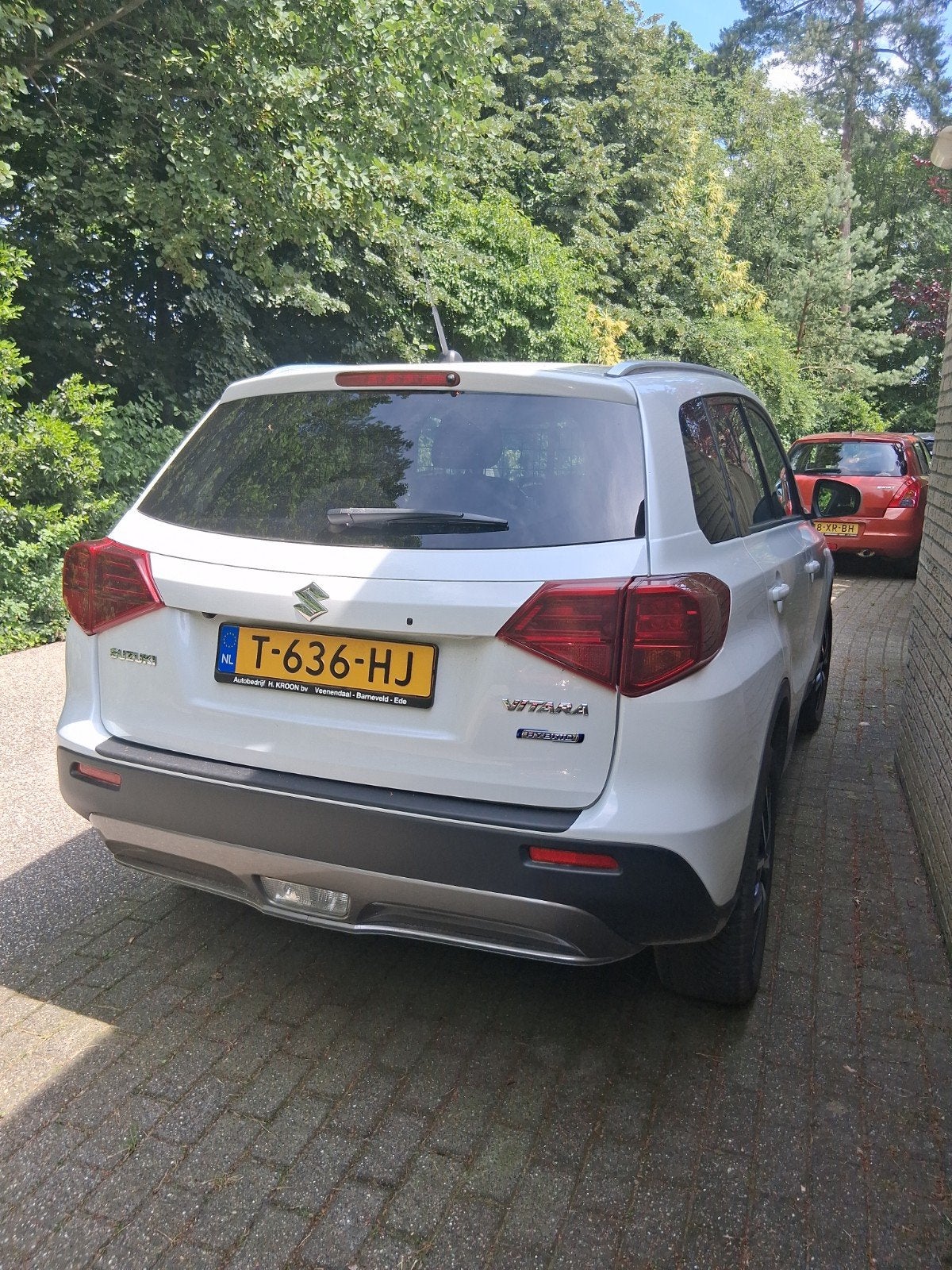 SUZUKI VITARA IN ZEER GOEDE STAAT., Auto's, Automaat, Stof, Wit, Grijs