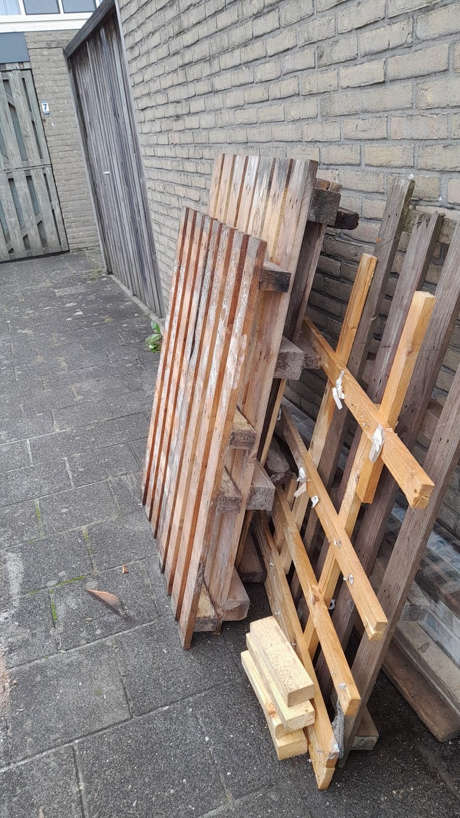 Pallets hout, Ophalen, Zo goed als nieuw, Pallet
