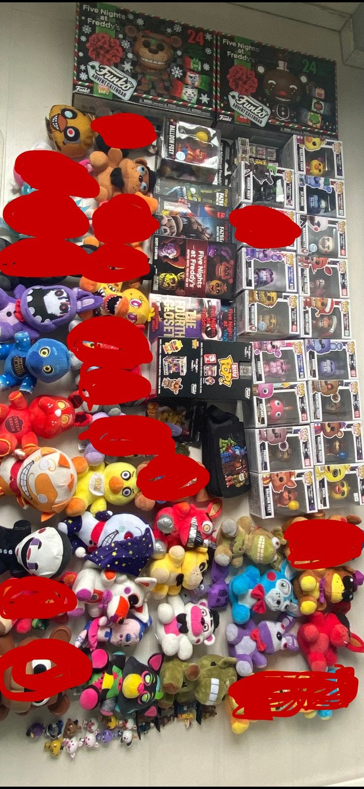 Five night’s at freddy (fnaf) mega collectie, Kinderen en Baby's, Speelgoed | Knuffels en Pluche, Ophalen of Verzenden, Overige typen