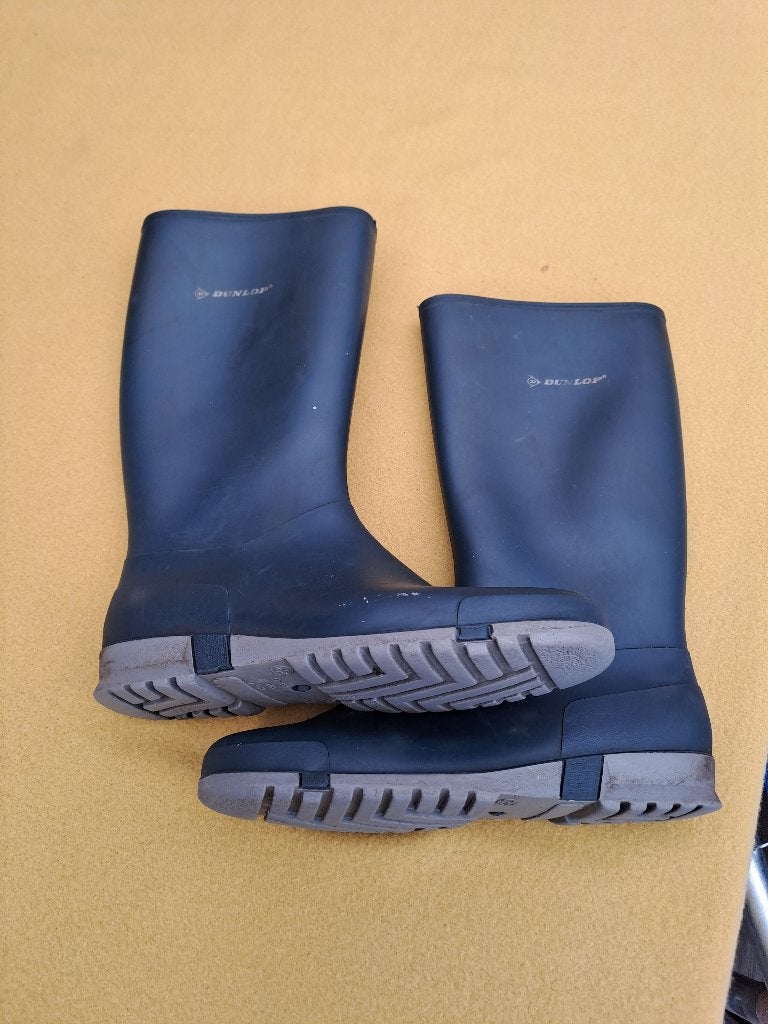 dames laarzen, Hoge laarzen, Blauw, Ophalen of Verzenden, Gedragen
