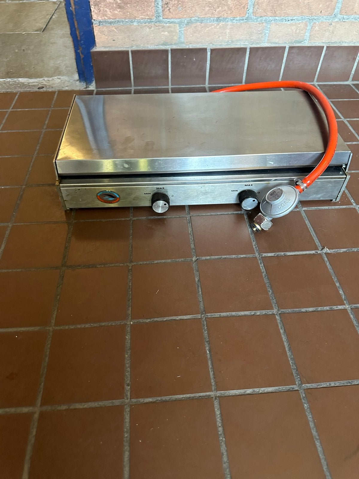 Draagbaar gasfornuis met 2 pitten, Ophalen, Gebruikt