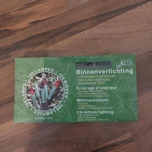 De Luxe Binnen Verlichtingsset -100 Lampjes van KEMA KEUR, Diversen, Kerst, Ophalen of Verzenden, Nieuw