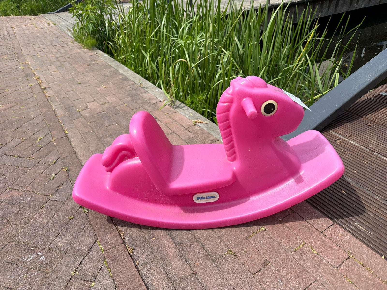 Little Tikes wipwap roze hobbelpaard, Ophalen of Verzenden, Gebruikt, Meisje