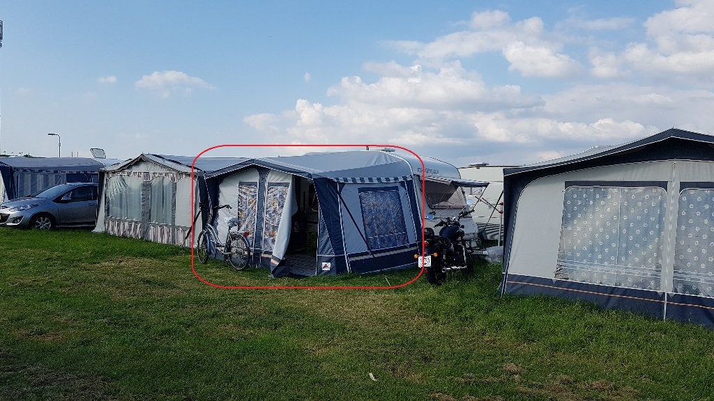 Caravan-accessoires, Ophalen, Gebruikt