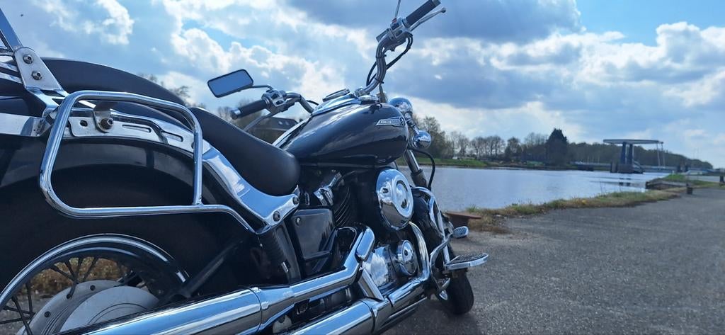 Mooie yamaha dragstar custom 650, Motoren, Cardan-aandrijving, 2 cilinders, Particulier, Minimaal motorrijbewijs A2