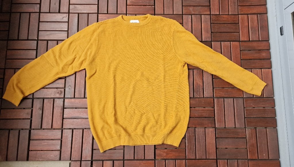 Pull & Bear trui maat M, Ophalen of Verzenden, Zo goed als nieuw, Geel