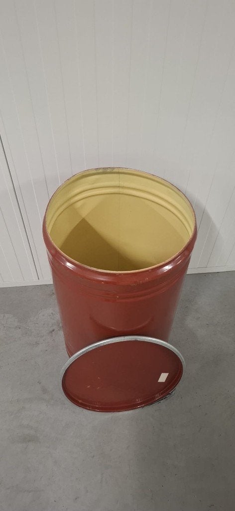 100 liter stalen dekselvat, Ophalen, EU, Gebruikt, DVV