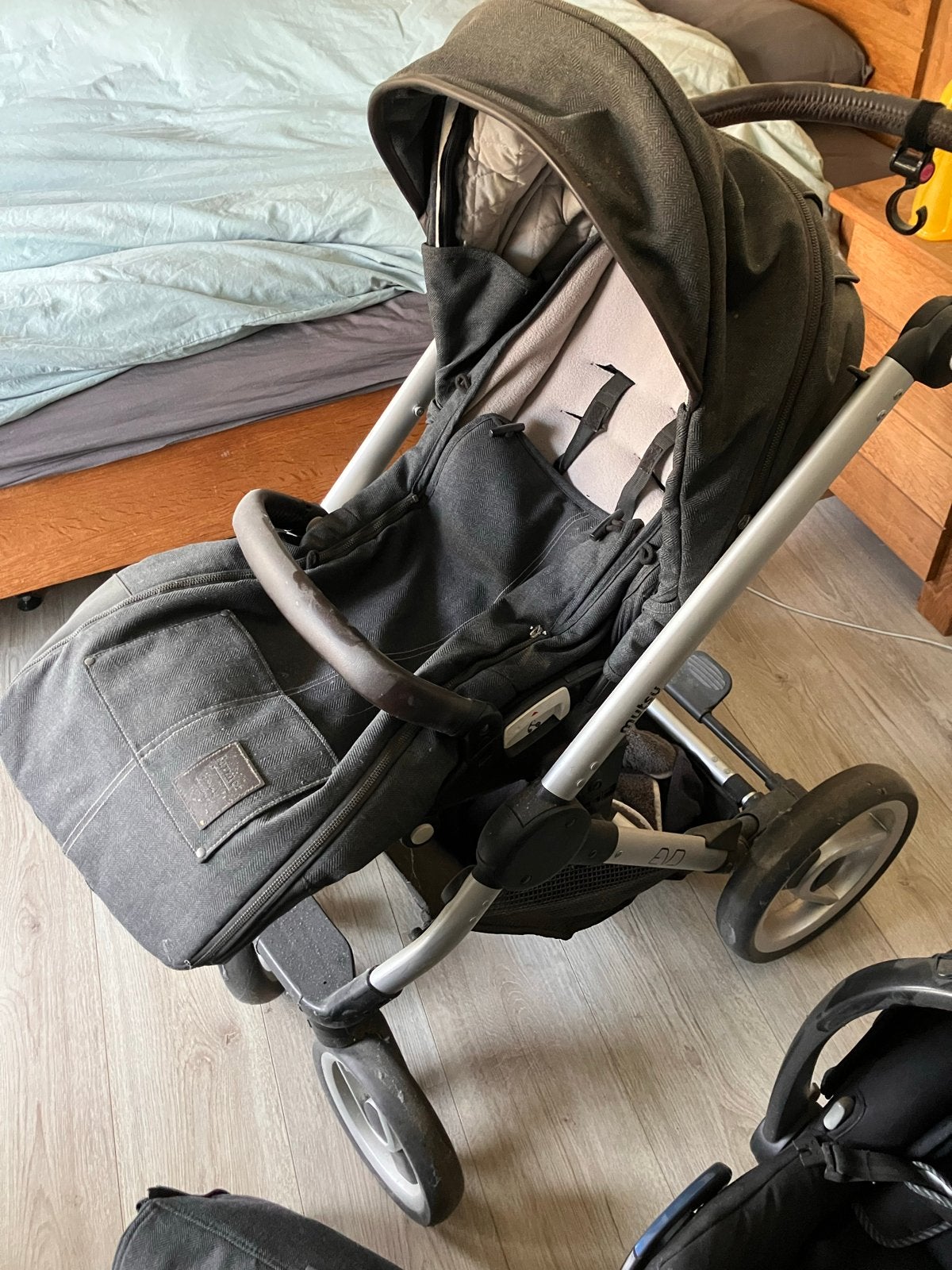 Mutsy kinderwagen met Maxi-Cosi en accessoires, Ophalen, Gebruikt, Combiwagen, Mutsy