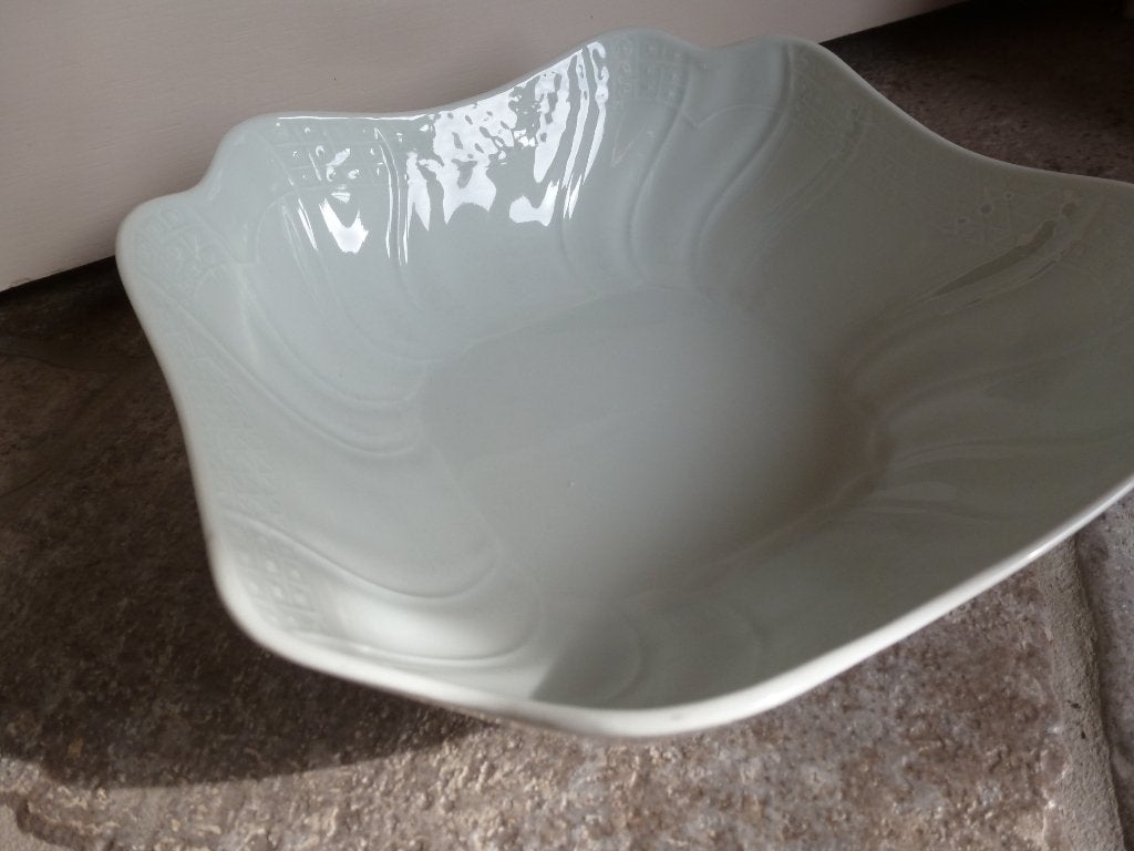 Open saladeschaal Seladon, Huis en Inrichting, Keuken | Servies, Gebruikt, Ophalen of Verzenden, Schaal of Schalen, Overige stijlen