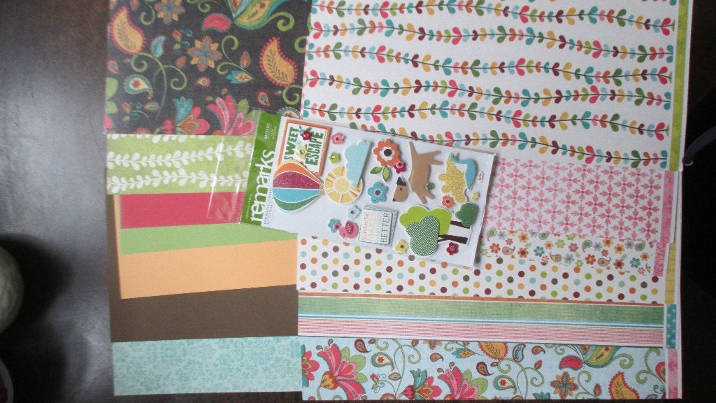scrapbook artikelen 7, Hobby en Vrije tijd, Ophalen of Verzenden, Nieuw, Papier of Karton, Scrap