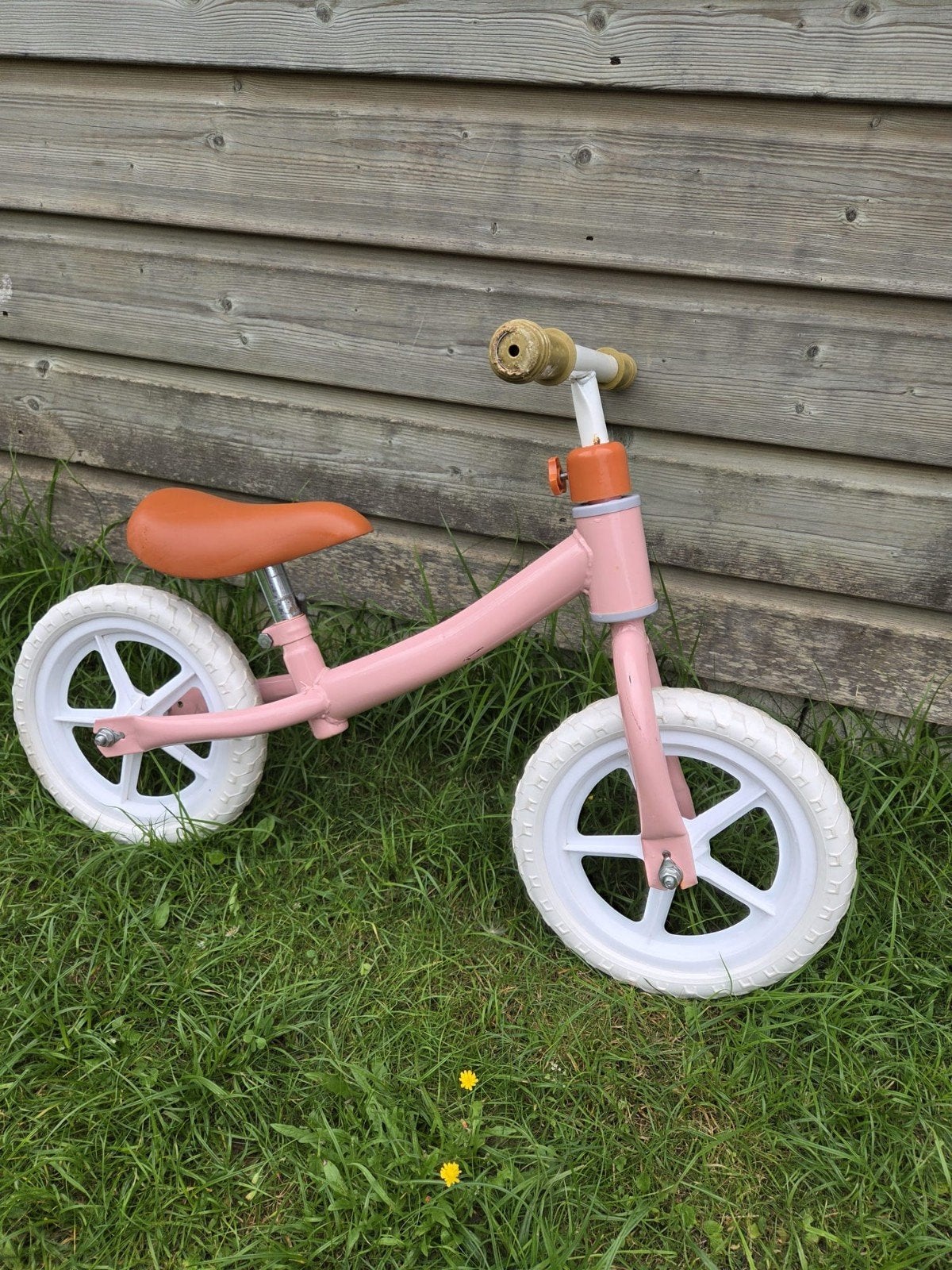 Roze loopfietsje, Ophalen, Zo goed als nieuw, Minder dan 16 inch