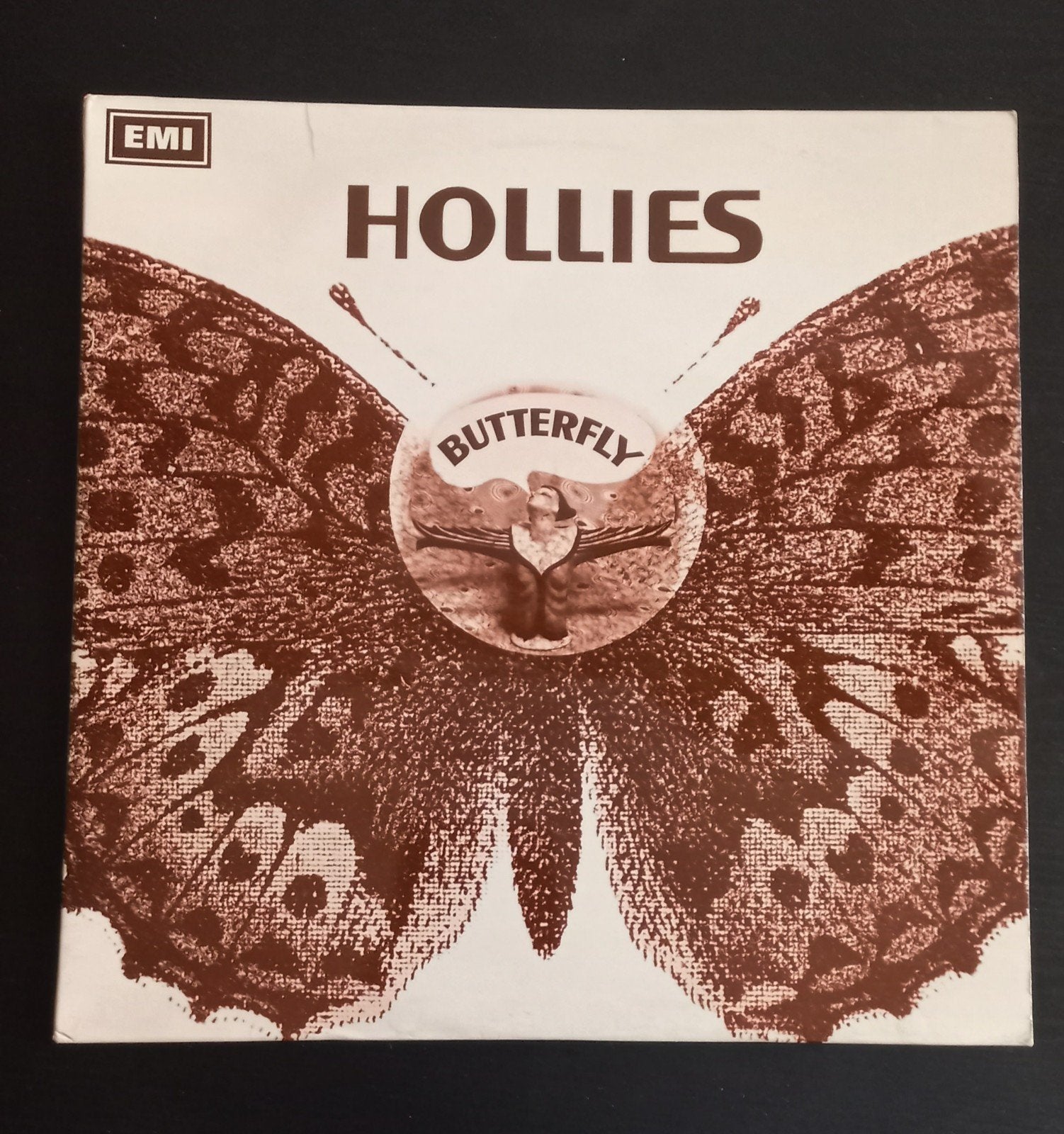 Hollies Butterfly UK LP 1967 STEREO psych, LP, Gebruikt, Pop, Originele persing