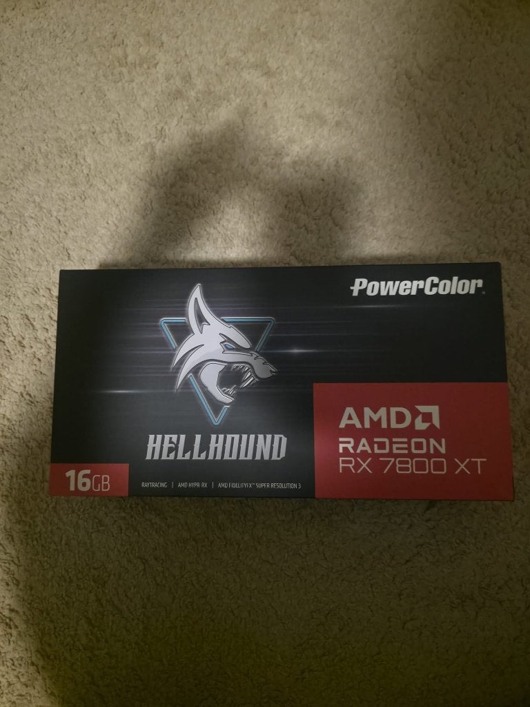 PowerColor Hellhound AMD Radeon RX 7800 XT 16GB, Computers en Software, Videokaarten, Ophalen, AMD, GDDR6, PCI-Express 4